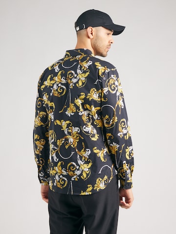 Versace Jeans Couture Kitsas lõige Triiksärk, värv must