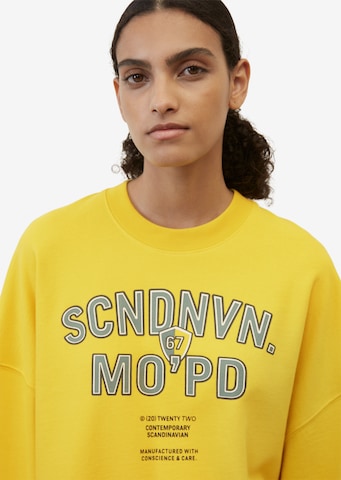 Sweat-shirt Marc O'Polo DENIM en jaune