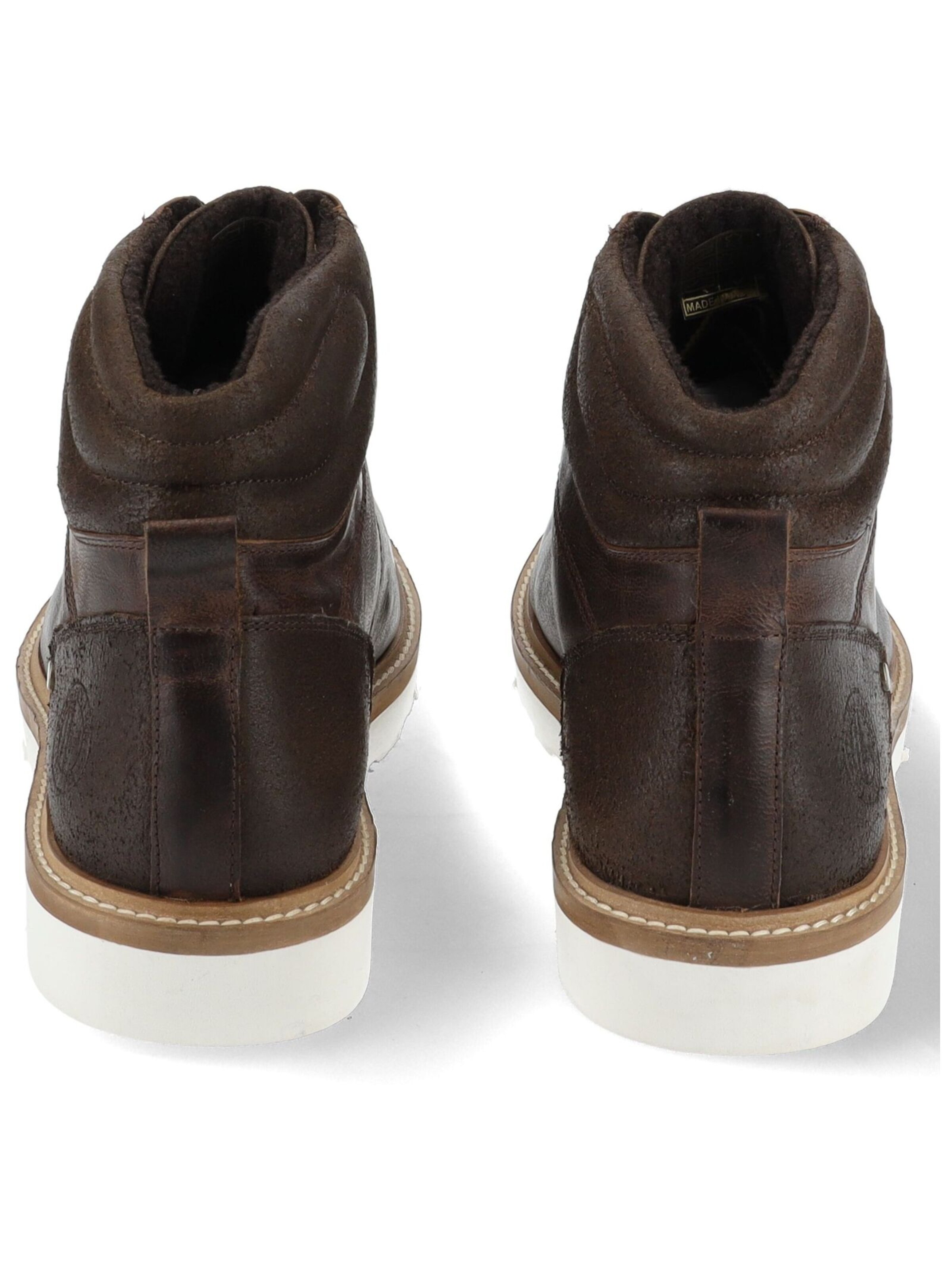 PANTOFOLA D'ORO Schnürboots in Braun