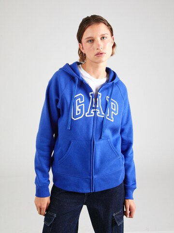 GAP Sweatjacke in Blau: Vorderseite