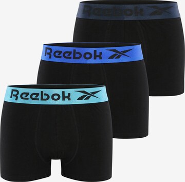 Reebok Boxershorts 'ROCKAWAY' in Schwarz: predná strana