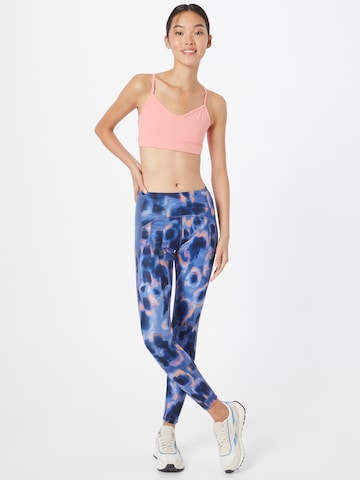 new balance Skinny Sportovní kalhoty – modrá