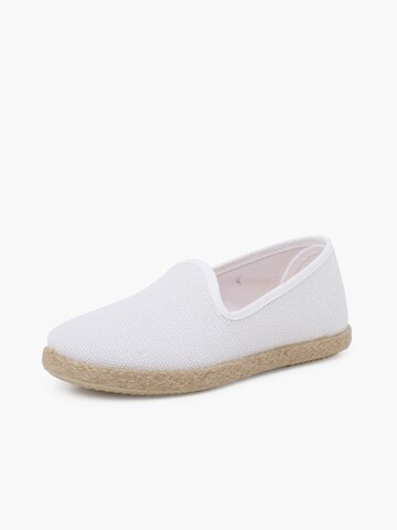Pisamonas - Zapatos abiertos en blanco