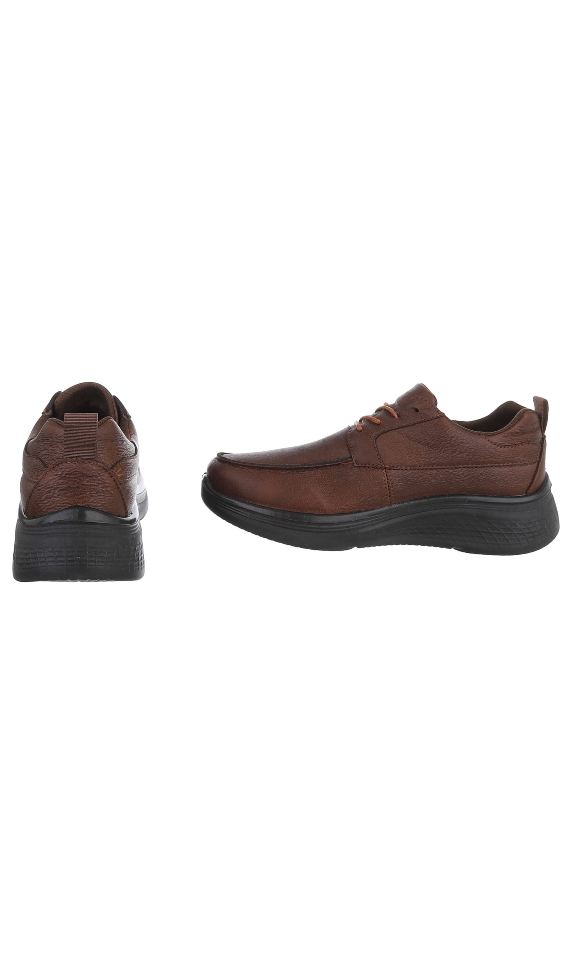 CoolWalk Lace-Up Shoes in Brown