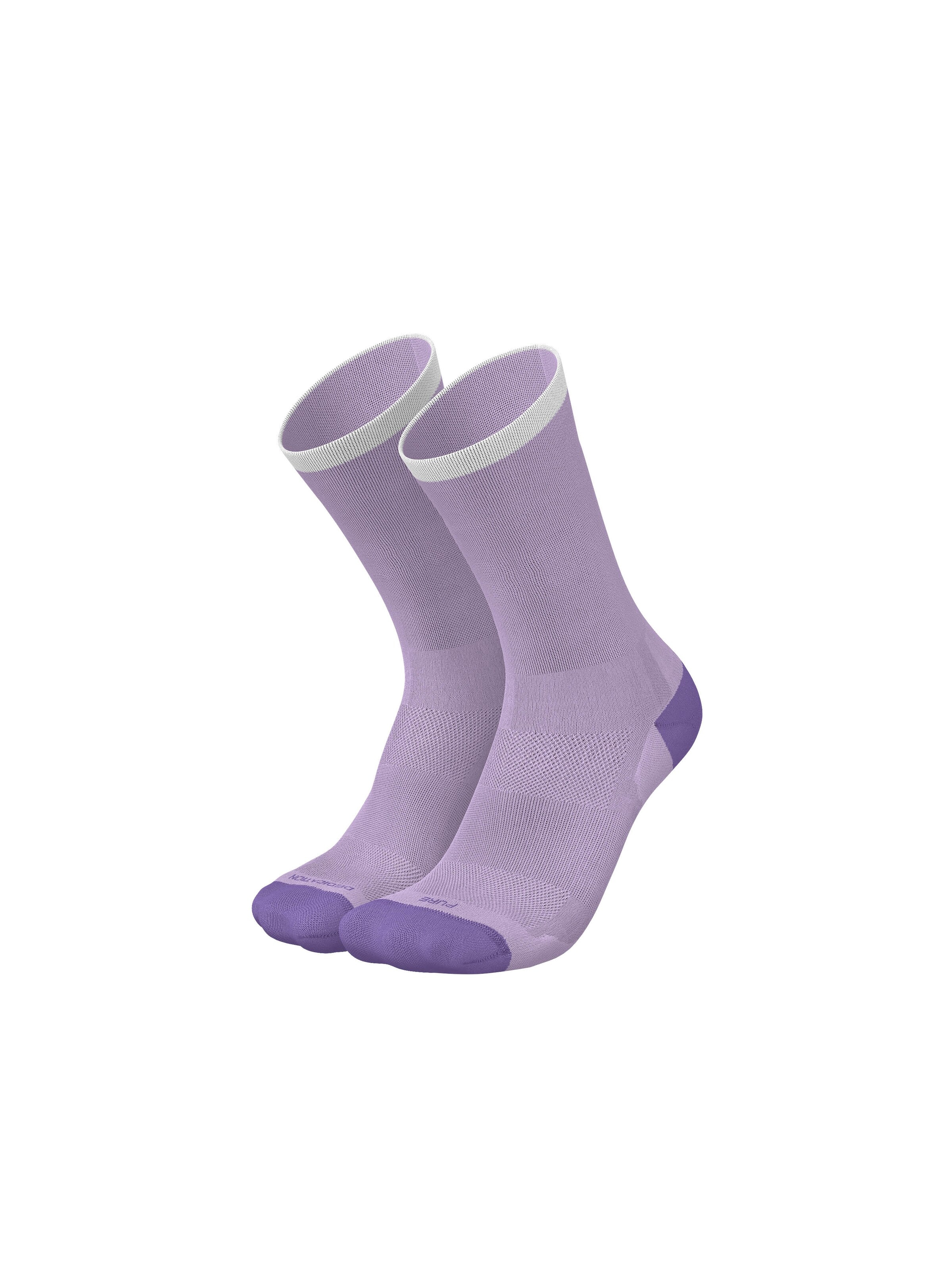 INCYLENCE Athletic Socks 'PURE' in Purple: front