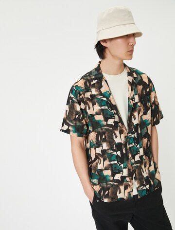 Koton Comfort fit Button Up Shirt in Green