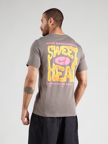 Nike Sportswear Shirt in Grey: front