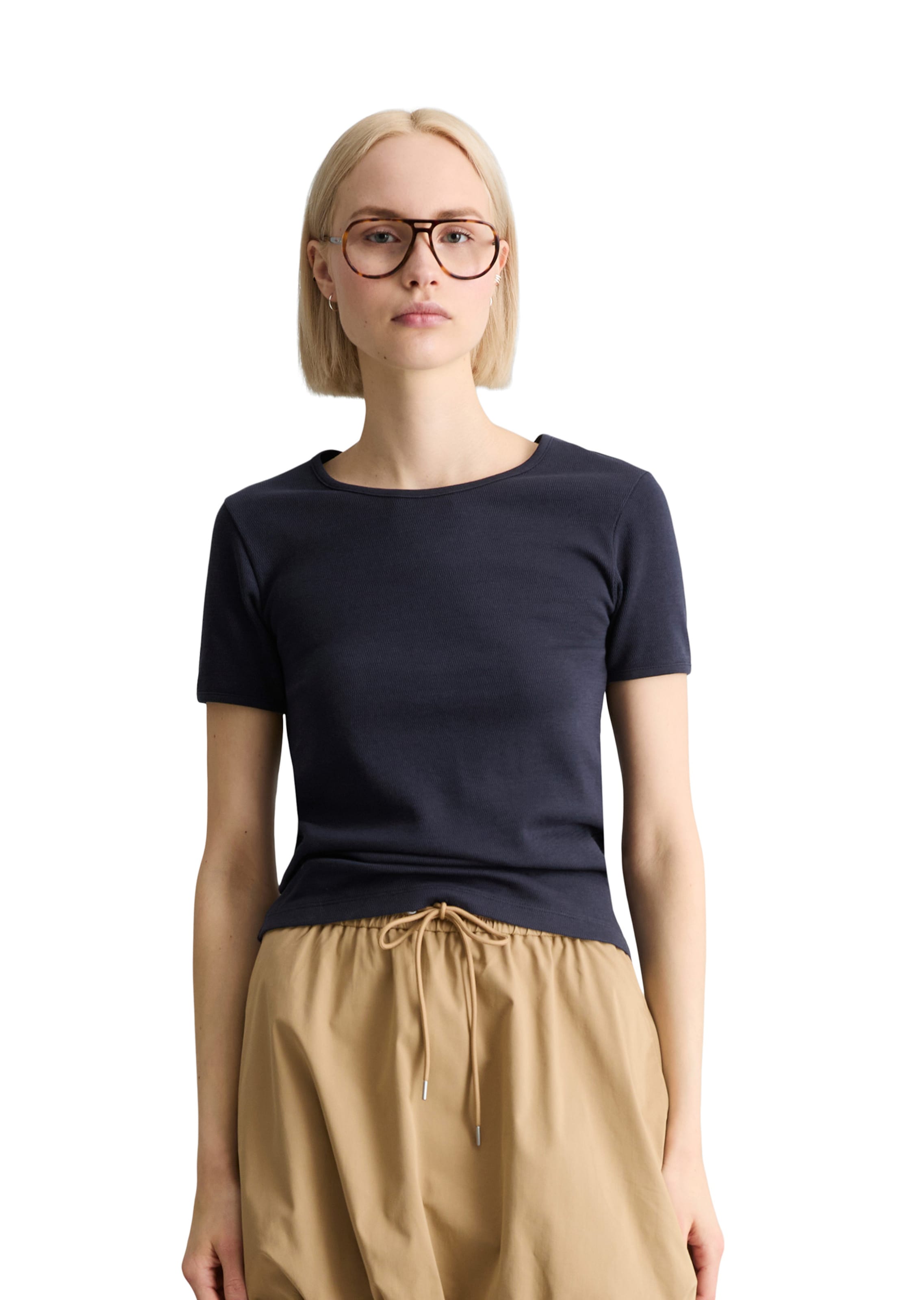 Marc O'Polo DENIM T-Shirt in Blau: Vorderseite