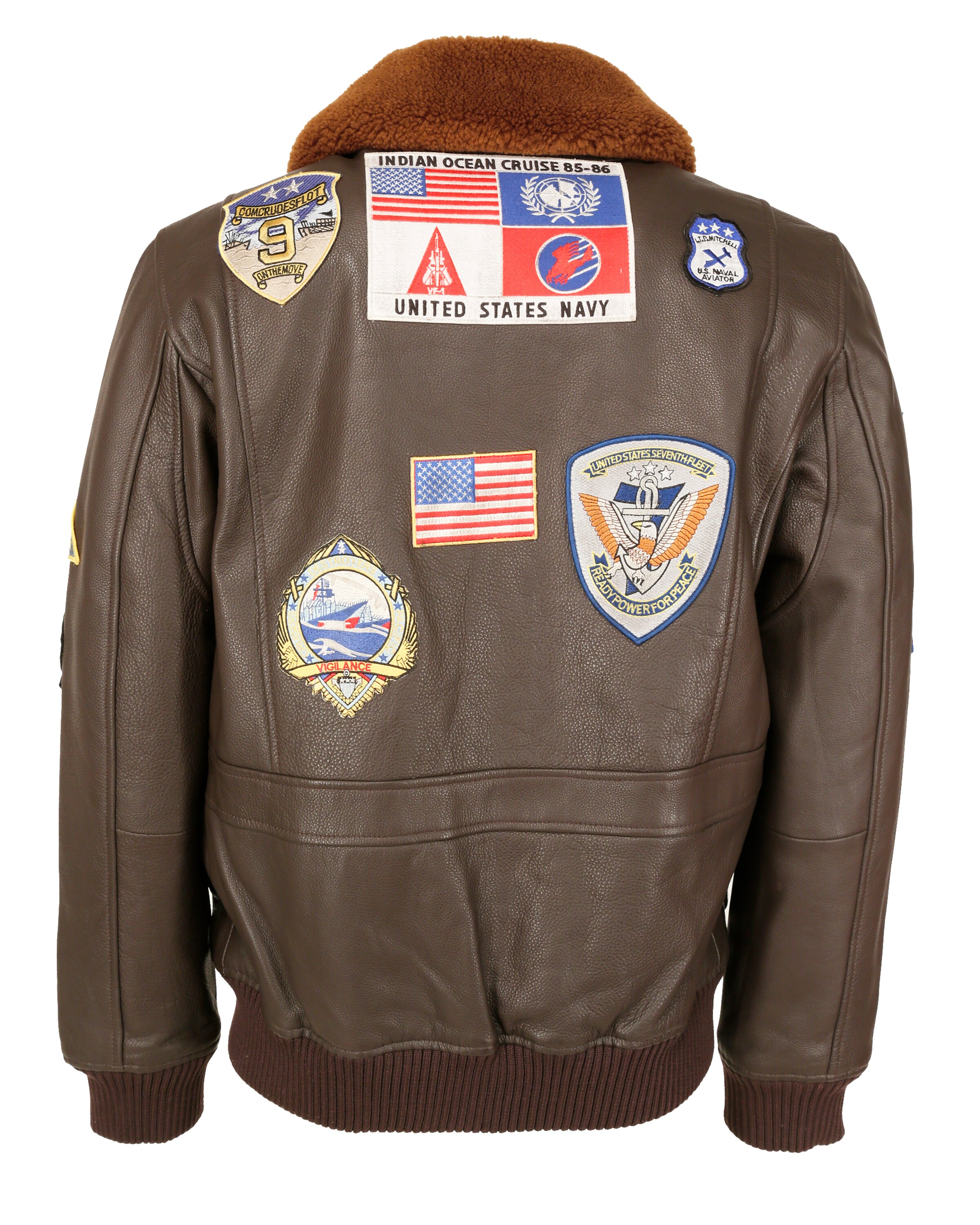 TOP GUN Jacke in Braun