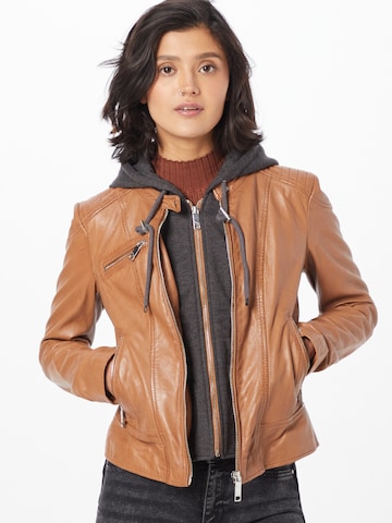 Veste mi-saison 'Mico' Maze en beige : devant