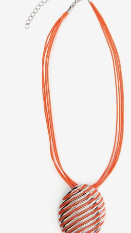 COLLEZIONE ALESSANDRO Kette 'Beverly' in Rot: Vorderseite