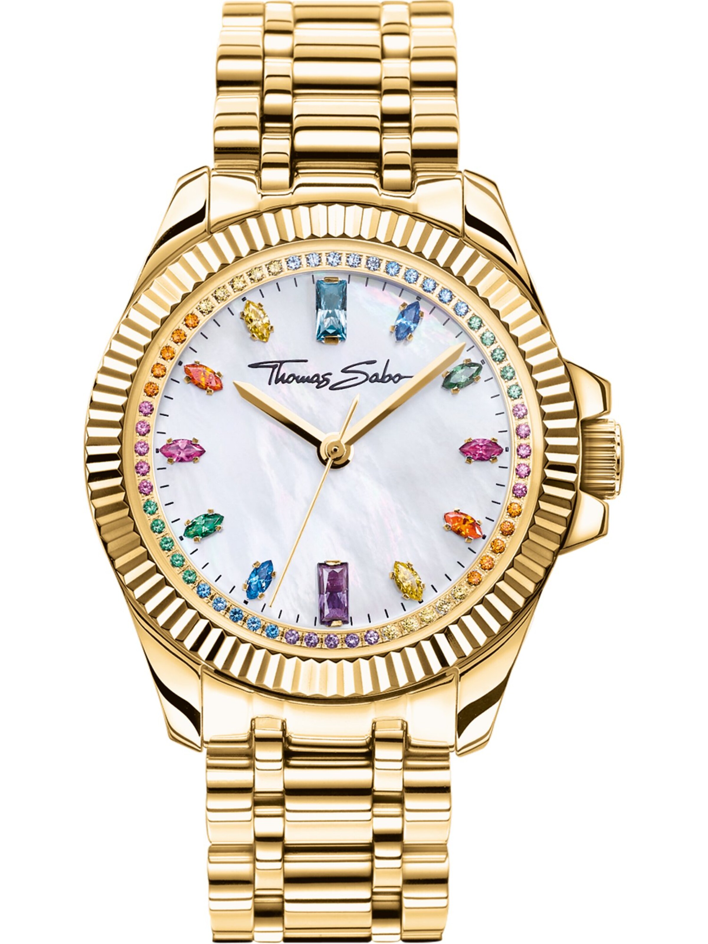 Thomas Sabo Uhr in Gold: Vorderseite