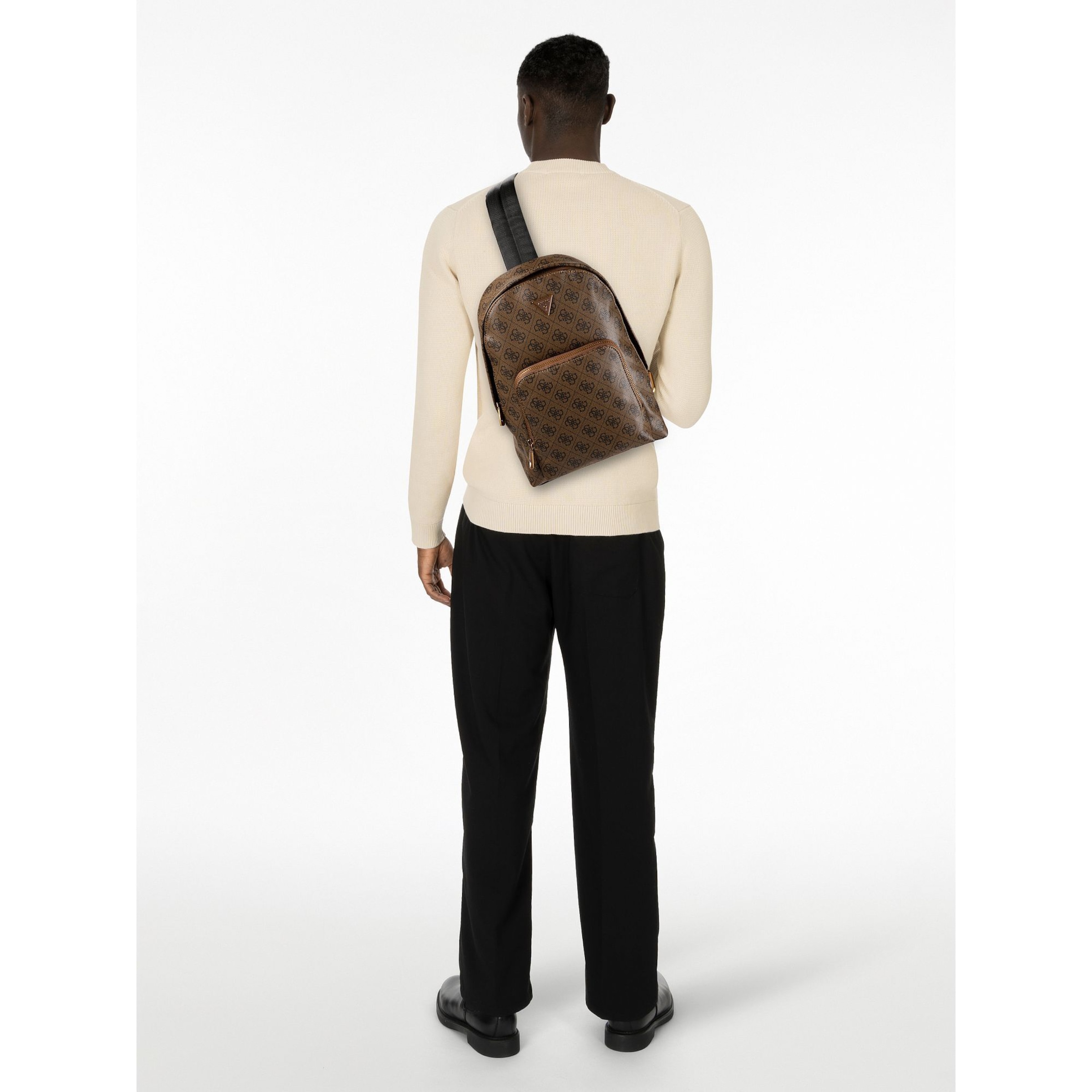 Sac à dos 'Milano' GUESS en marron : devant