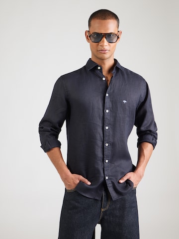 FYNCH-HATTON Regular fit Ing - kék: elől