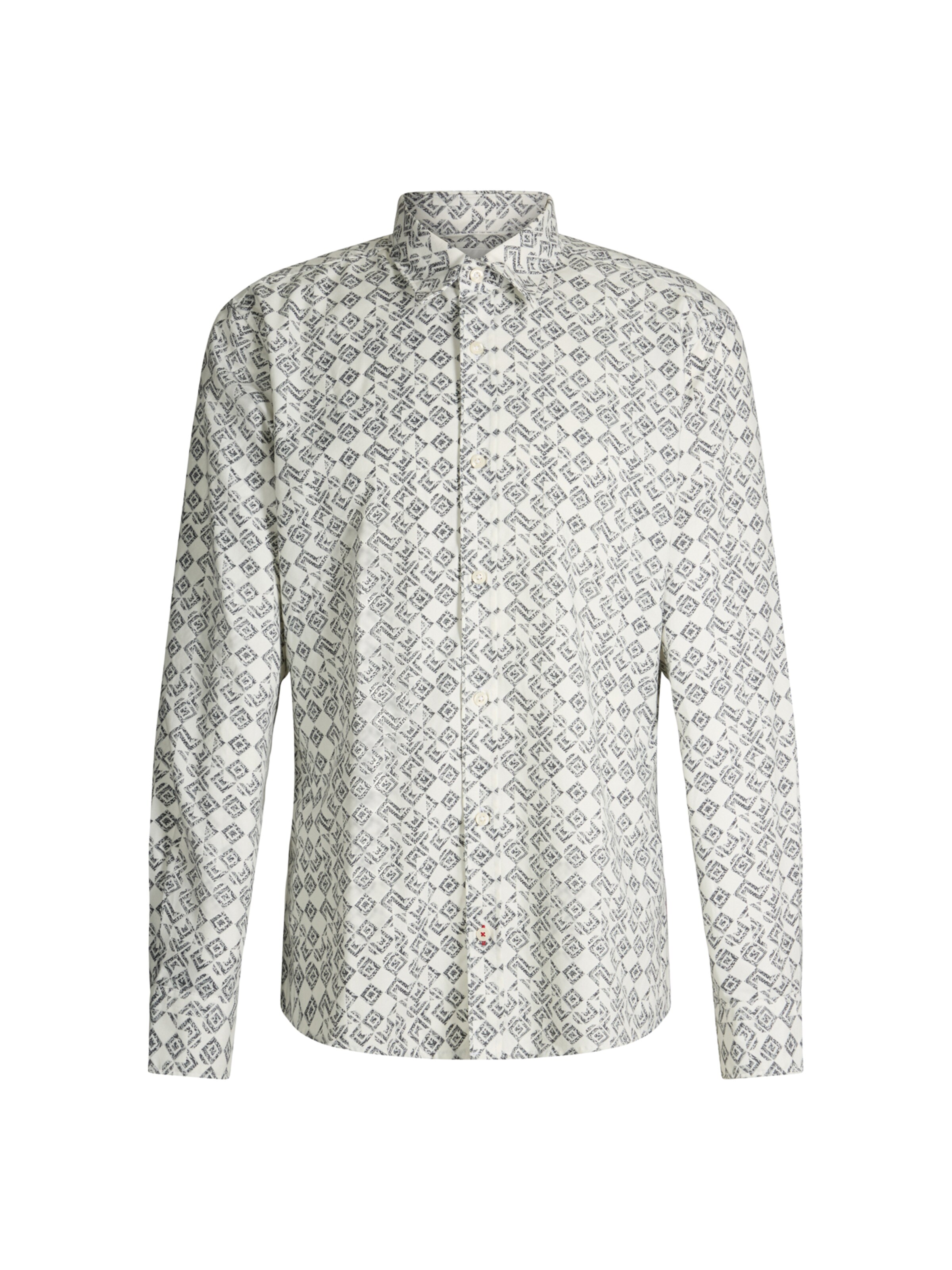 JOOP! Jeans Regular fit Overhemd 'Hanson' in Wit: voorkant