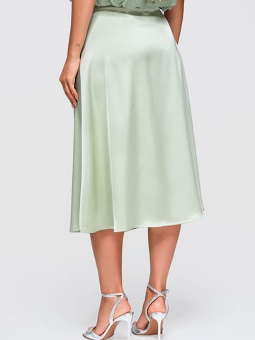 Gonna di Ombre in verde