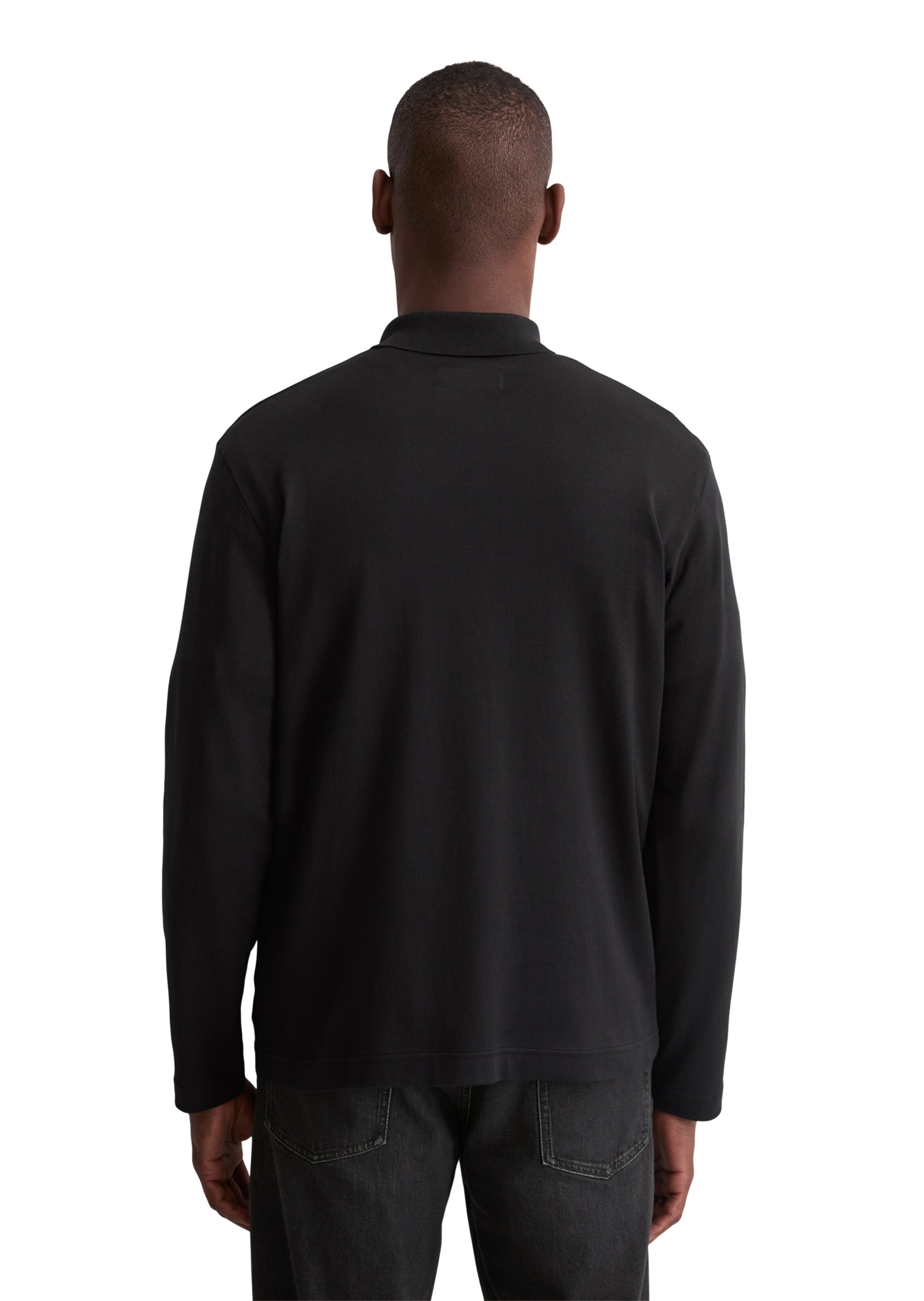 Marc O'Polo Poloshirt in Schwarz