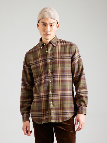 Polo Ralph Lauren Regular fit Button Up Shirt in Green: front