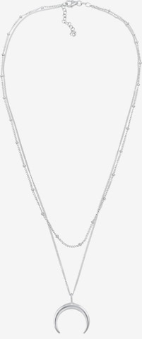 ELLI Halskette 'Astro Halbmond' in Silber