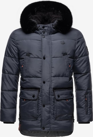 STONE HARBOUR Jacke 'Mironoo' in Blau: predná strana