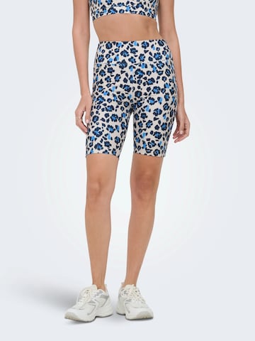 Skinny Pantalon de sport 'ONPRYA-2- FERN' ONLY PLAY en gris : devant