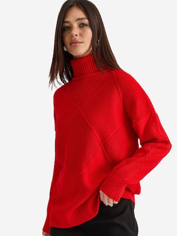Bianco Lucci Pulóver 'Pullover' - piros