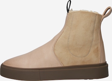 BLACKSTONE Enkellaarsjes 'Sermeq Naalu Cl208' in Beige: voorkant