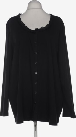 Ulla Popken Sweater & Cardigan in 9XL in Black: front