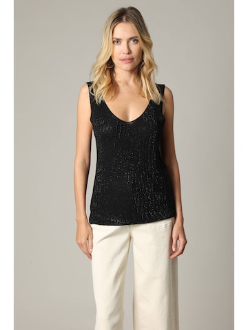 Haut ' SHINE ' Deeluxe en noir : devant