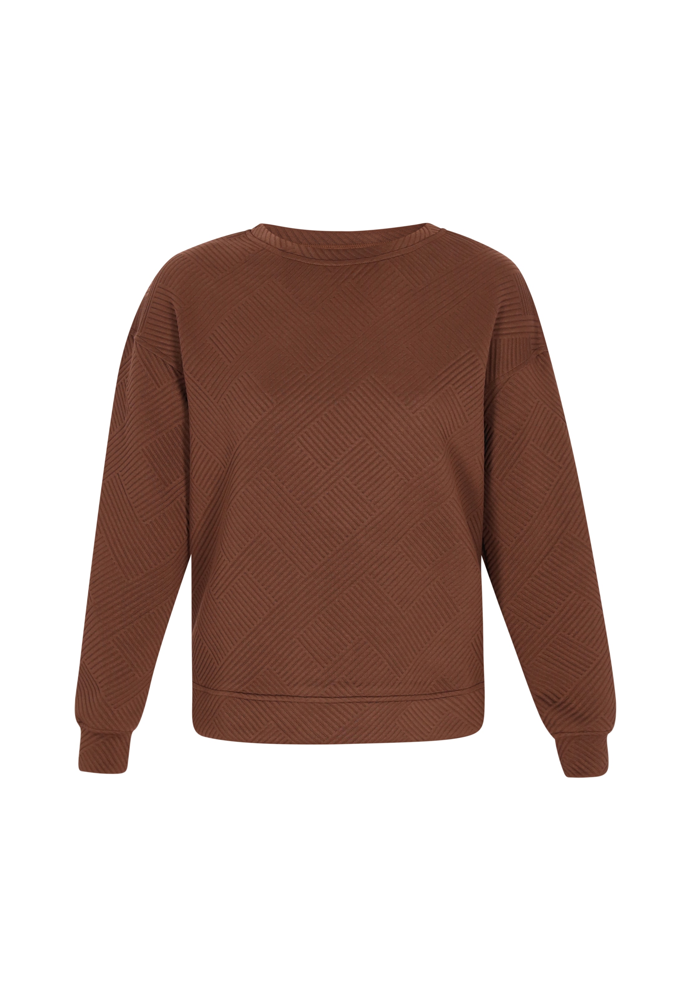 TALENCE Sweatshirt in Bruin: voorkant