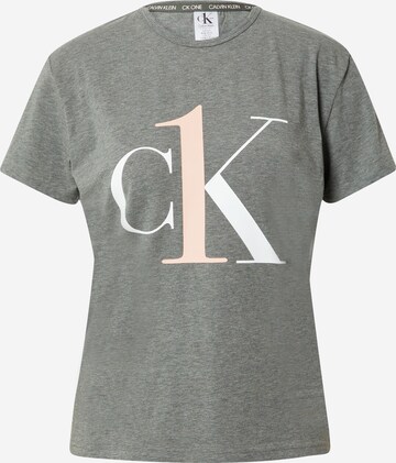 Calvin Klein Underwear Schlafshirt in Grau: predná strana