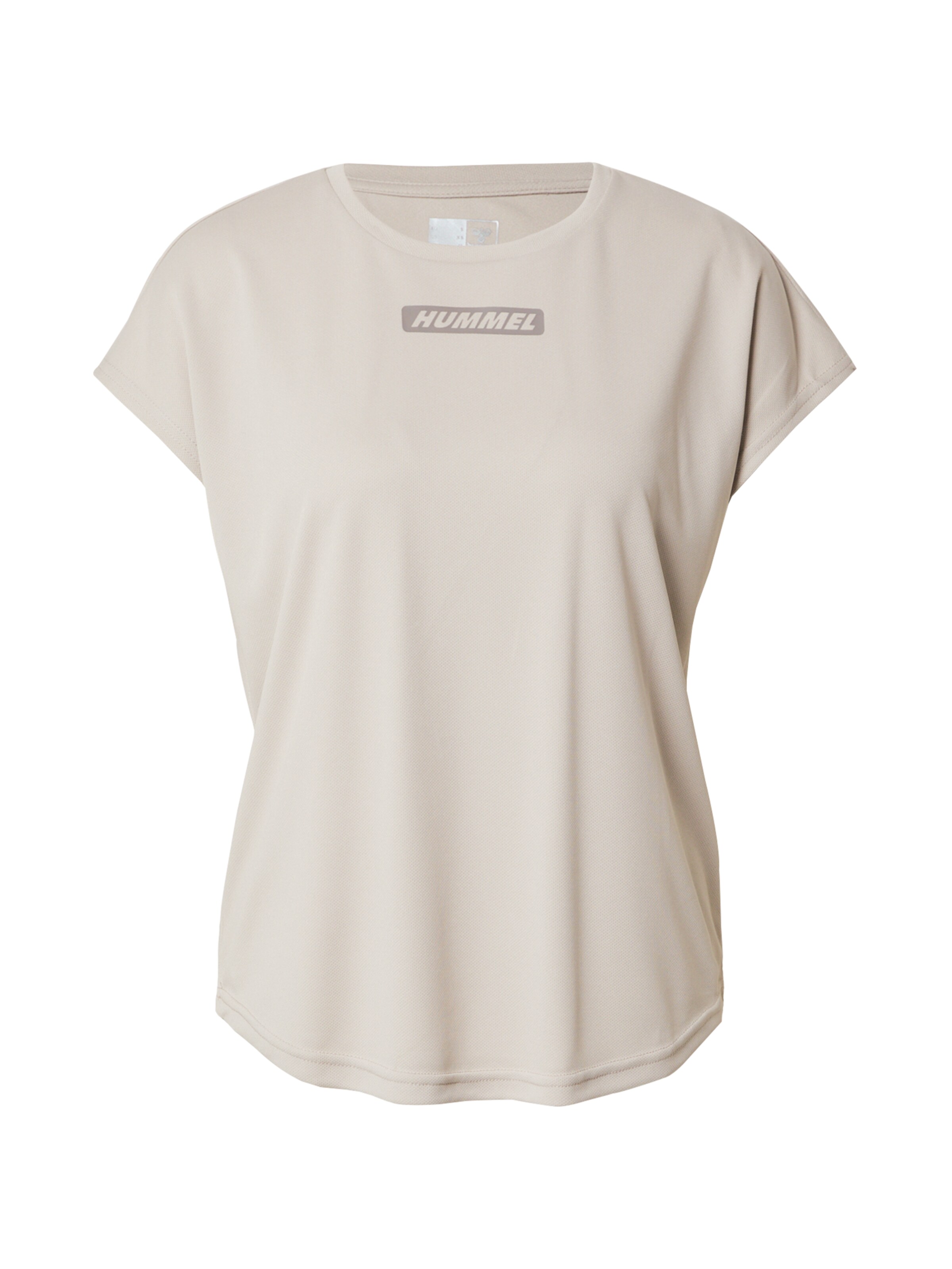 Hummel Funktionsshirt 'Tola' in taupe / greige / weiß, Produktansicht