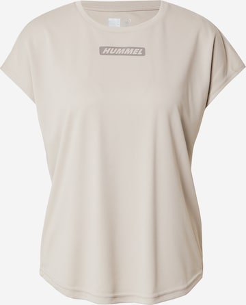 Hummel Functioneel shirt 'Tola' in Grijs: voorkant