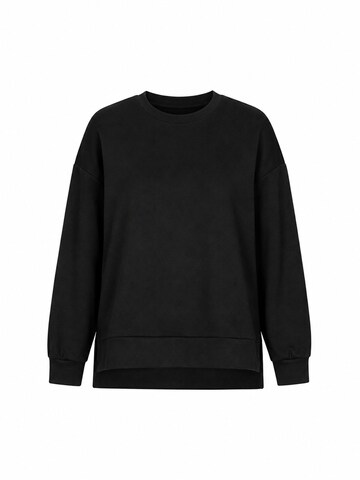 Sweat-shirt 'M1203' Figl en noir : devant