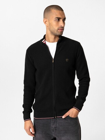Williot Knit cardigan 'Gomera' in Black