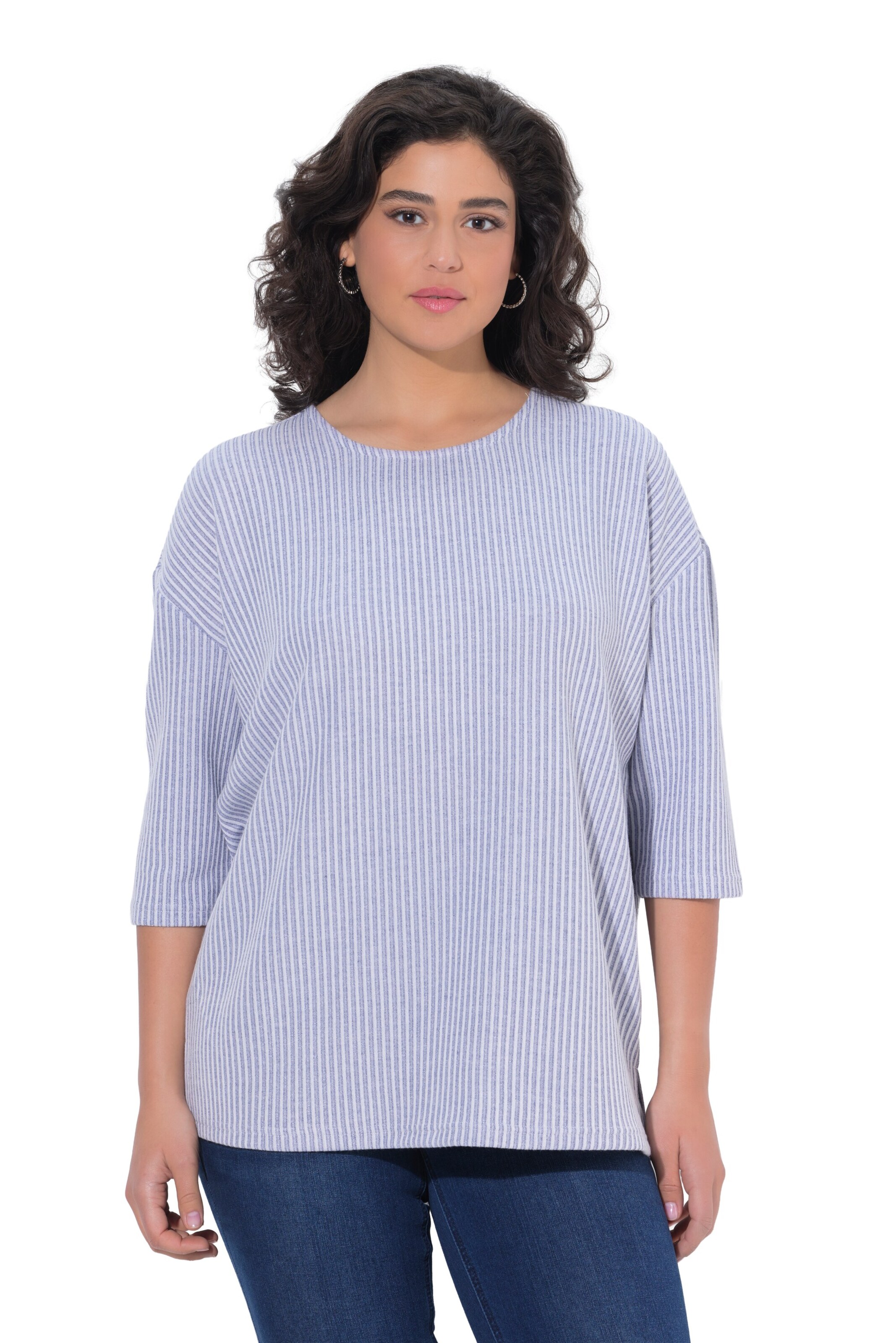 Ulla Popken Sweater in Blue: front