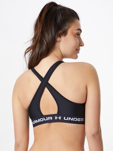 UNDER ARMOUR Bustier Športni nederček | črna barva