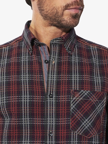 BABISTA Regular fit Overhemd 'Celitosso' in Rood