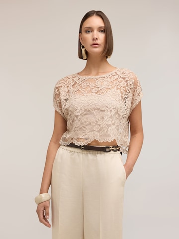 MOTIVI Blouse in Beige