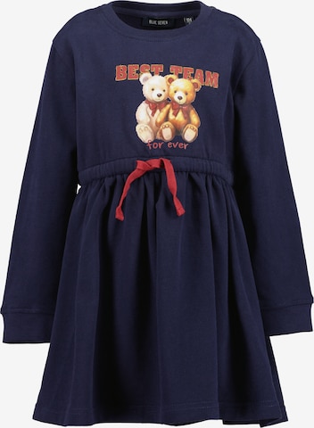 BLUE SEVEN Mekko värissä sininen: etupuoli