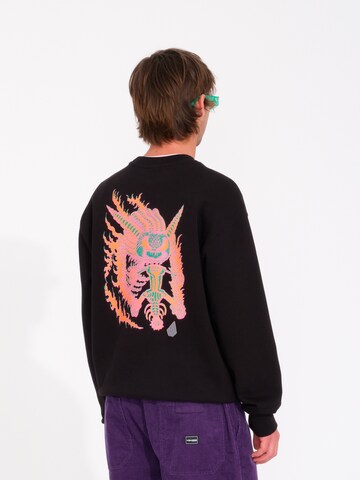 Volcom Sweatshirt ' TETSUNORI ' in Schwarz