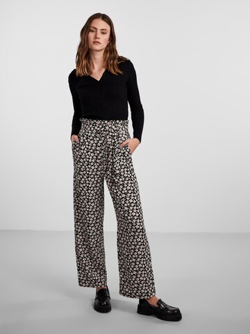 Loosefit Pantalon PIECES en noir