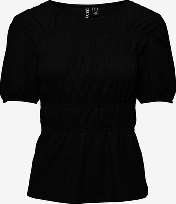 melns PIECES T-Krekls 'Alka': no priekšpuses