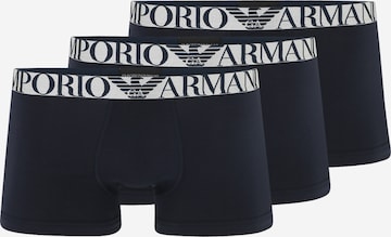 Emporio Armani Boxerky – modrá: přední strana