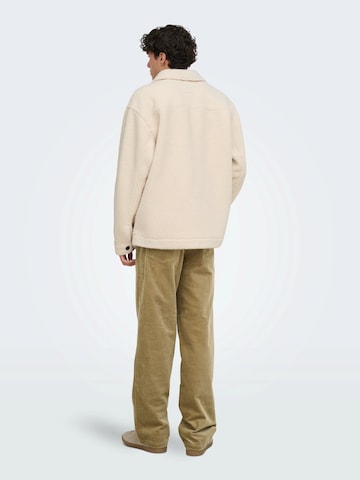 Veste mi-saison 'ONSSIGURD' Only & Sons en beige