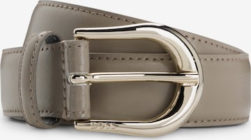 BOSS Belt in Grey: front