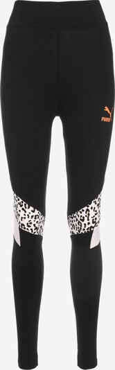 PUMA Leggings in orange / pastellpink / schwarz / weiß, Produktansicht