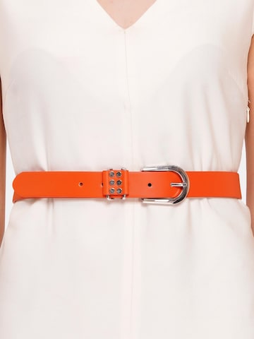 AVANT-GARDE PARIS Belt 'Merina' in Orange