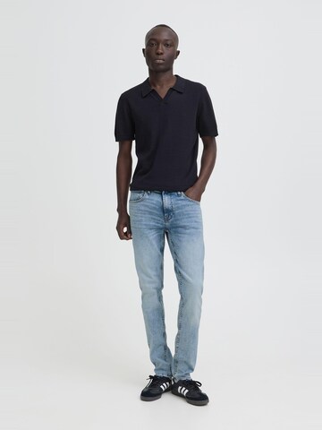 Coupe slim Jean 'Jet' BLEND en bleu : devant