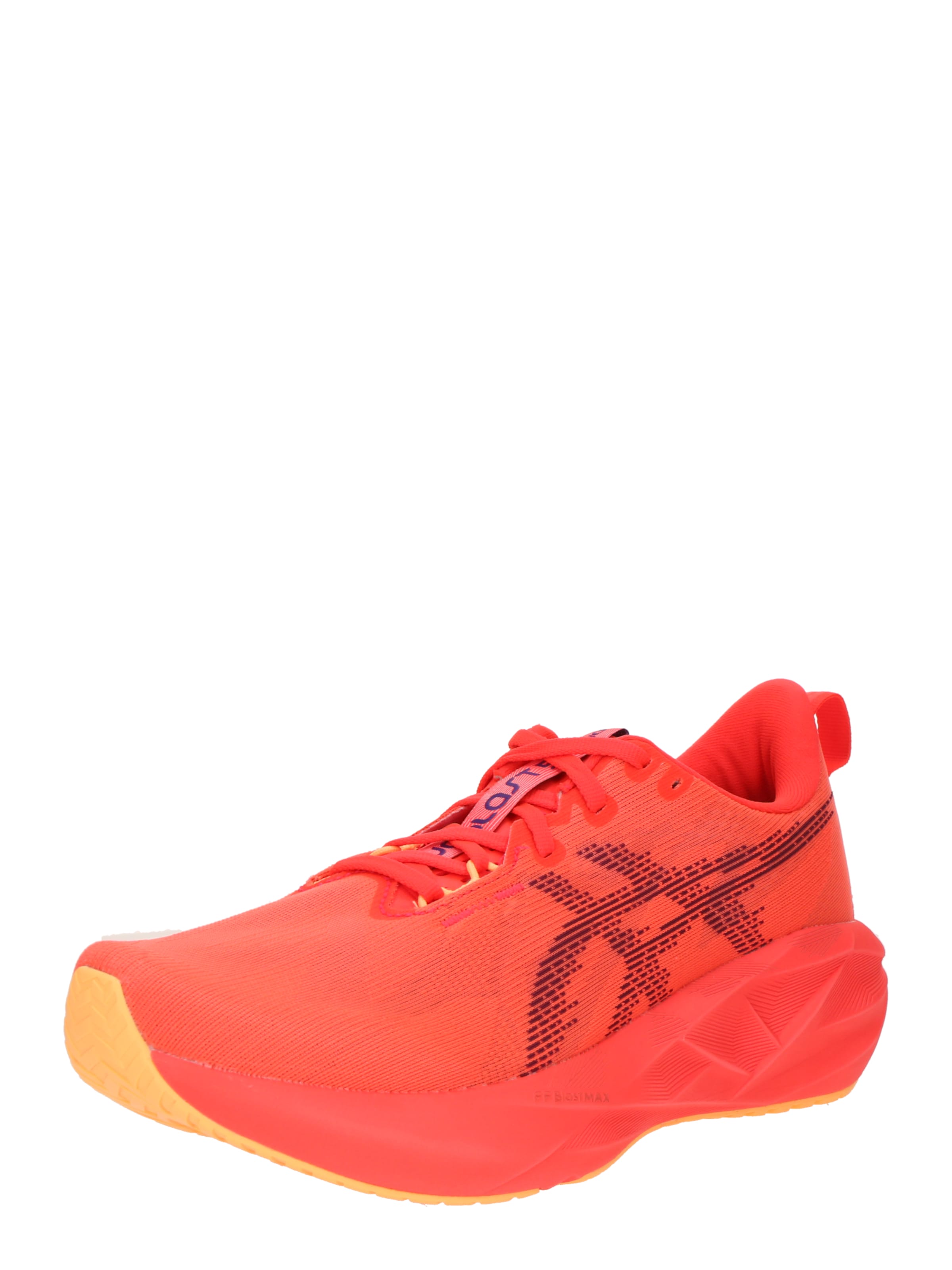 Chaussure de course 'Novablast 5' ASICS en rouge : devant